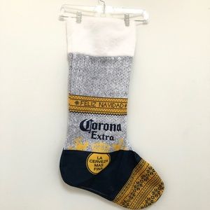 Corona branded Christmas stockings